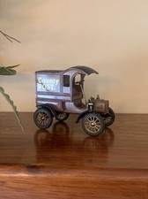 Vintage ERTL Die Cast Replica 1905 Ford  s First Delivery Car Coin Bank