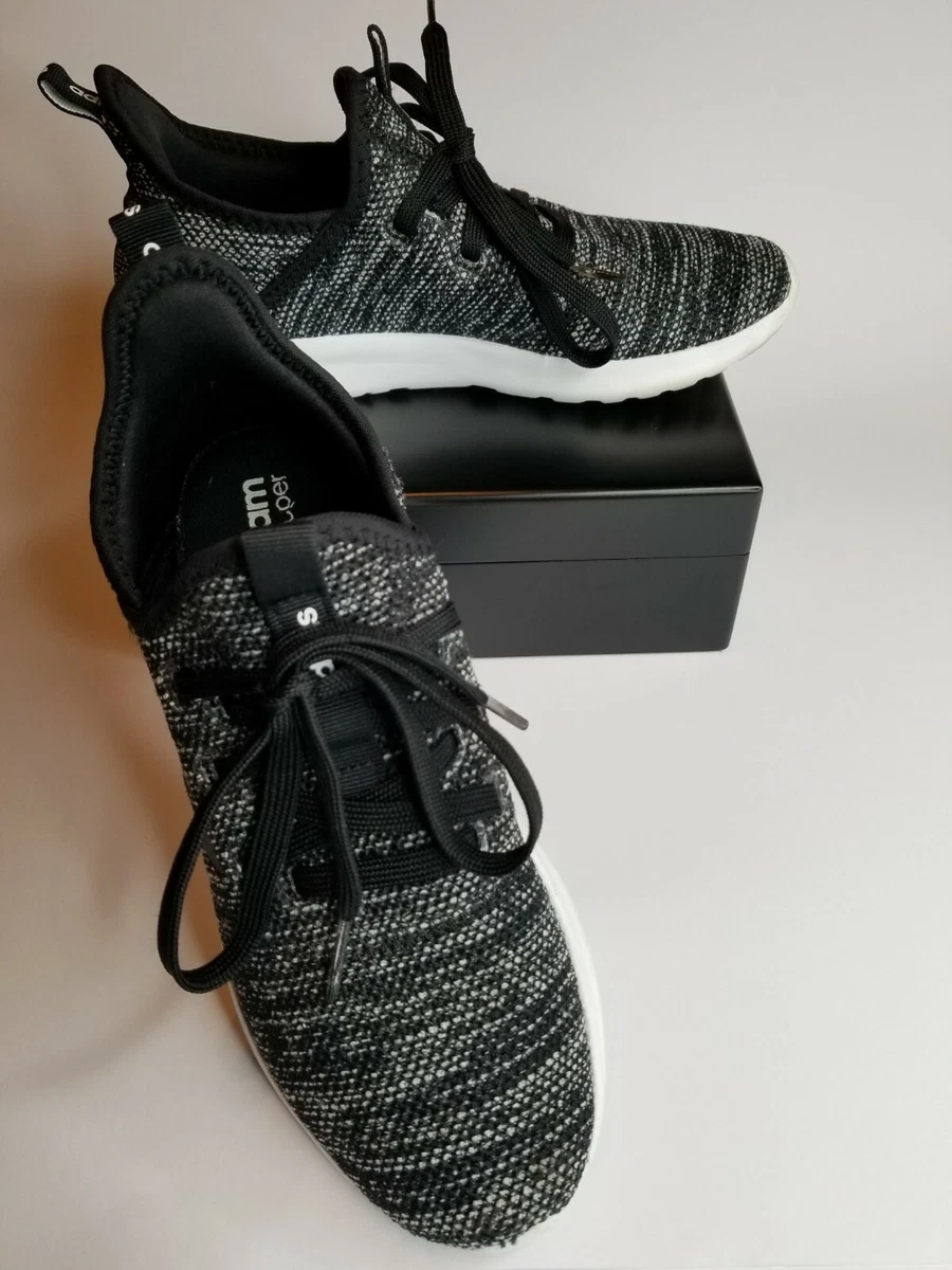 Adidas Cloudfoam Pure Women s Size 6 Athletic Running Shoes Black