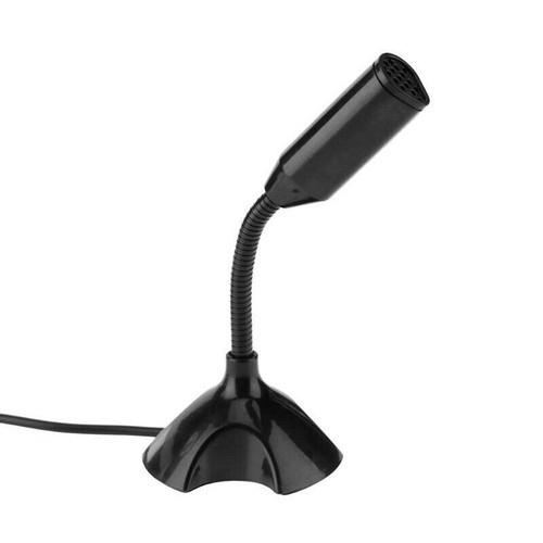 Plastic USB Mini Desktop Speech Microphone Stand For PC Laptop Computer Notebook - Picture 6 of 13