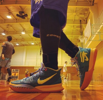 kyrie 7 concepts on feet