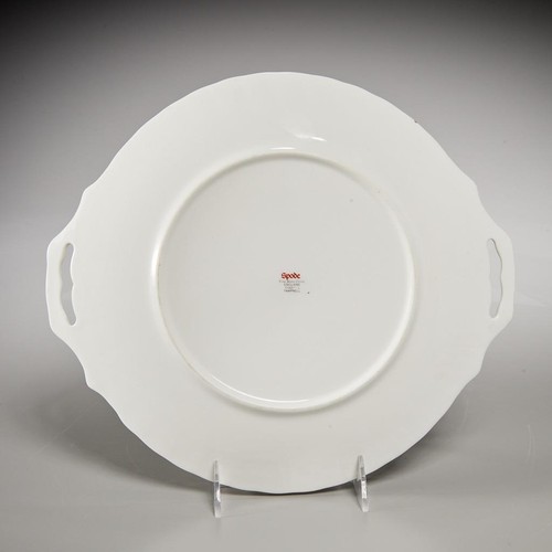 Vtg Spode England Open Double Handled Trapnell Floral Serving Cake Plate, 11" - Picture 4 of 5