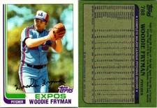1982 Topps Baseball #788 Woodie Fryman