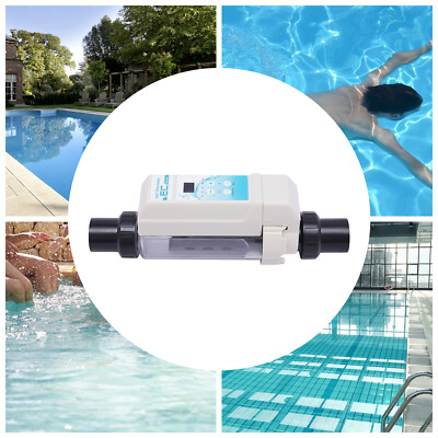 8g/h Salzanlage Pool mit Salzwasser Salzelektrolyse Salzgenerator Chlorinator DE