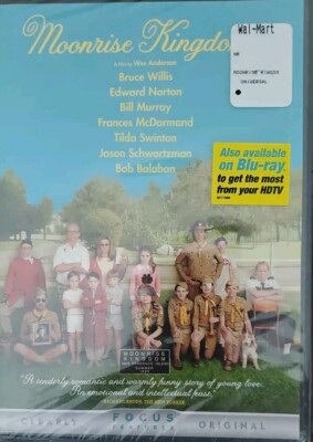 Moonrise Kingdom (DVD 2012 Widescreen) Bruce Willis Bill Murray Brand New Sealed