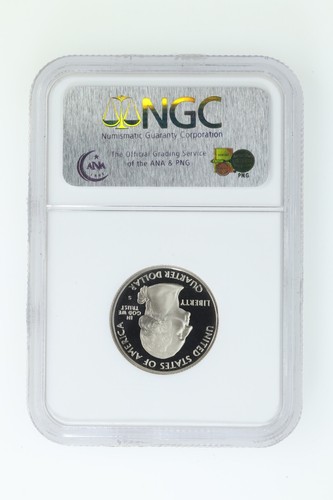 2008 S 25c OKLAHOMA CLAD state NGC Label Quarter Proof NGC PF70 ULTRA CAMEO - Picture 2 of 2