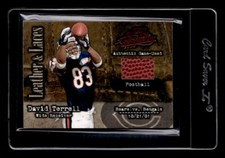 2002 Absolute Memorabilia Leather and Laces #LL19 David Terrell Ball /250