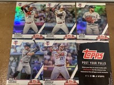 2024 Minnesota Twins SGA TOPPS Trading Card CHOOSE 1: BUXTON, JEFFERS, KEPLER C4