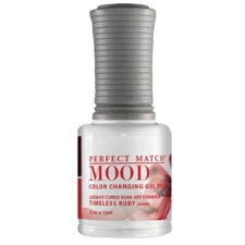 LeChat Perfect Match Mood Changing Gel Polish MPMG44 Timeless Ruby 0.5oz