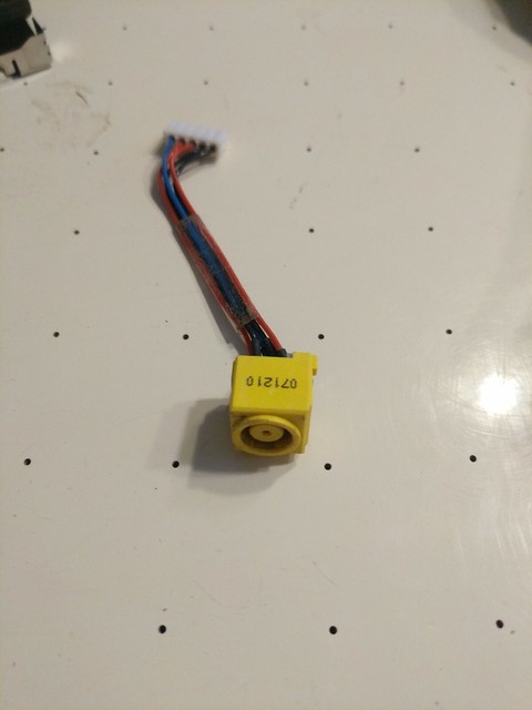 DC Power Jack plug in cable harness for IBM Lenovo Thinkpad T60p T61p R60 R61