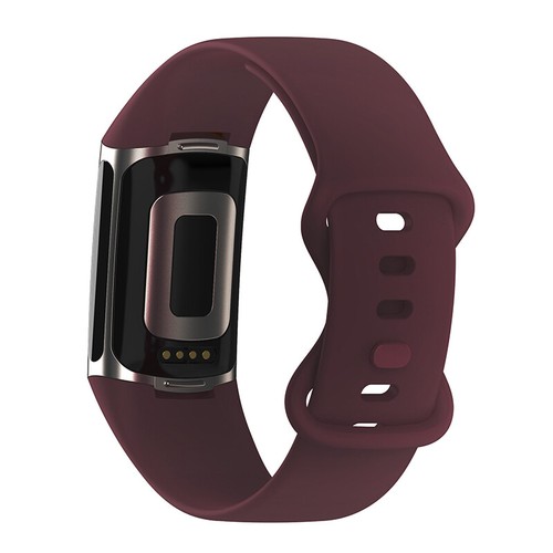 Wristband For FITBIT CHARGE 5 Replacement Silicone Band Fitness Soft Band Strap - Picture 7 of 20