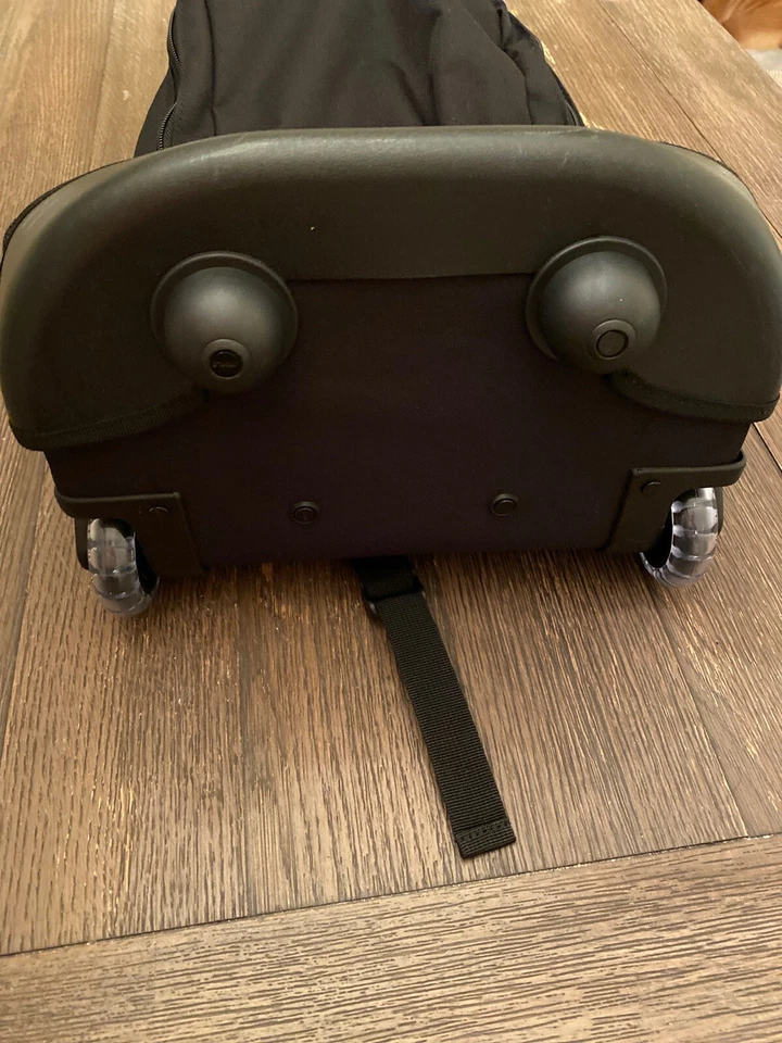 Mochila con ruedas J World New York Sunslider 4 ruedas negra 18" Foto 3 de 4