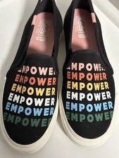 KEDS Rainbow Pride Empower Double Decker Sneaker Loafer Slip On Womens Size 6.5