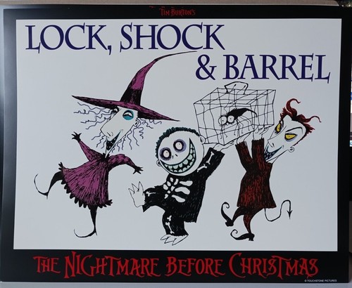 TIM BURTON NIGHTMARE BEFORE CHIRSTMAS ORIGINAL 1993 JACK SALLY LOBBY CARD SET - Picture 6 of 10