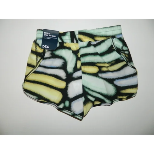 DSG girl's Multi Color Butterfly Stride Athletic Performance SHORTS -- SZ M