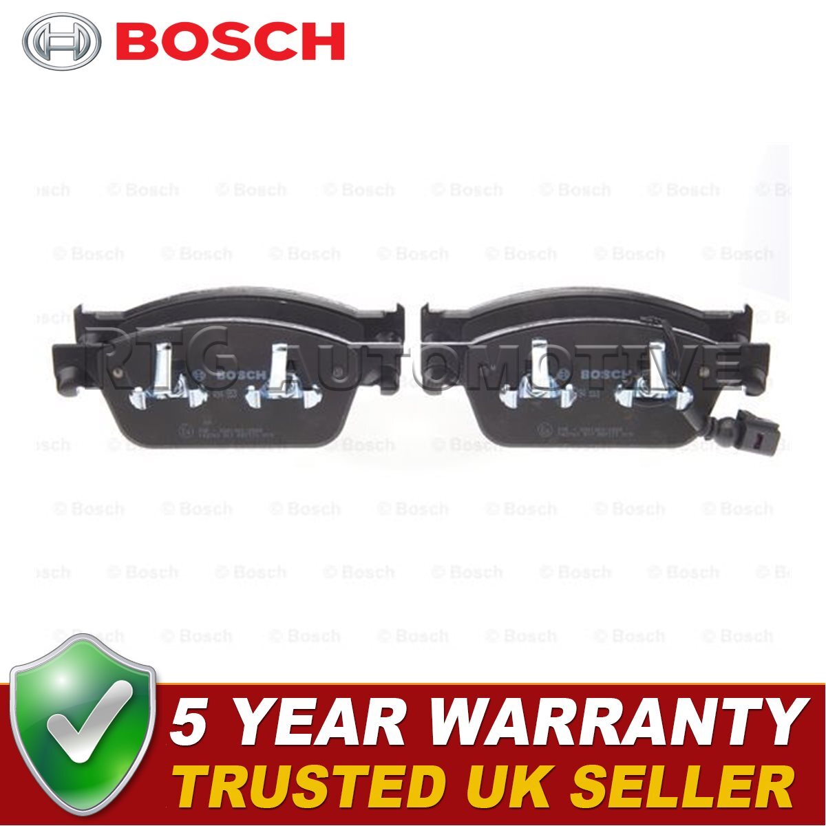 Bosch Front Brake Pads Set Fits VW Transporter 2009-2019 2.0 TDi + Other Models