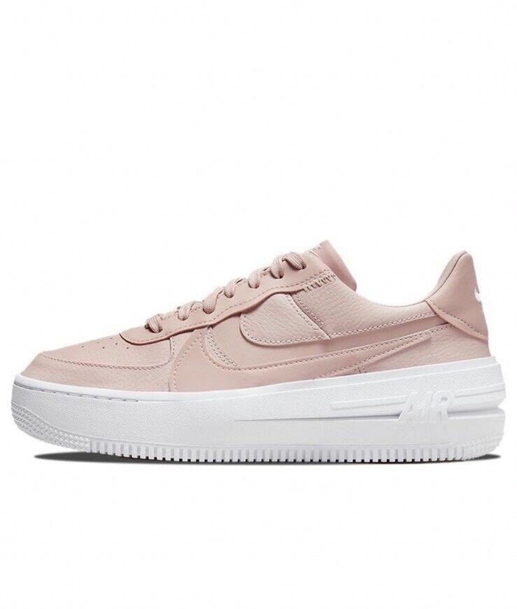 Women Nike Air Force 1 Platform Low Lifestyle Sneakers Pink Women Nike Air Force 1 Platform Low Lifestyle Sneakers Pink