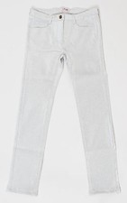 IL GUFO Jeans pantaloni skinny argento taglia 116-152 nuovi%%%