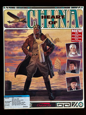 Heart of China Computerspiel ( SIERRA / PC Game / Bigbox ) 1991