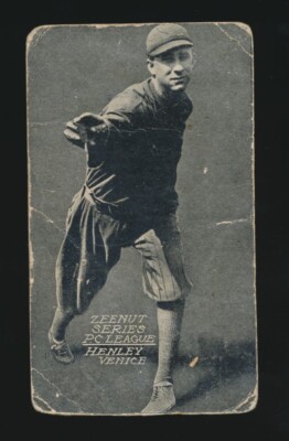1914 Zeenut (PCL) -CACK HENLEY (Venice Tigers) *PCL HOF*