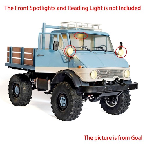 LESU 1/10 4X4 Assembled Truck RAVE-UM406 RC Off-road Vehicles Crawler Model - Picture 2 of 5