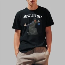 Jew Jitsu Shirt 2025 Size S to 5XL