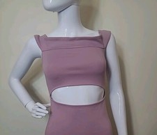 Silence & Noise Cut Out Dress Women’s Size XS Pink 