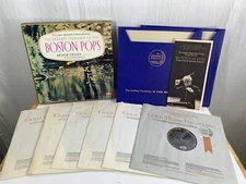 Longines Symphonette Arthur Fiedler Boston Pops 6 LP Limited Preview Edition Set