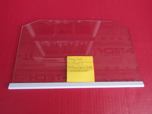 MAGIC CHEF MINI FRIDGE Refrigerator Glass Shelf MCBR415S 9" x 14" 312300200091 B