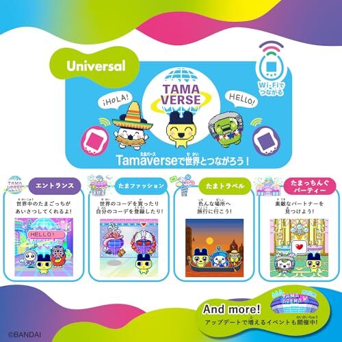 BANDAI Tamagotchi Uni Blue From Japan F/S - Picture 5 of 7