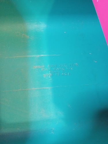 Caboodle Vintage 2602 Make Up Case Jewelry Crafts Travel Blue Teal Red 80s/90s - Picture 12 of 12