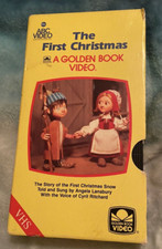 Golden Book VHS The First Christmas Angela Lansbury 1975