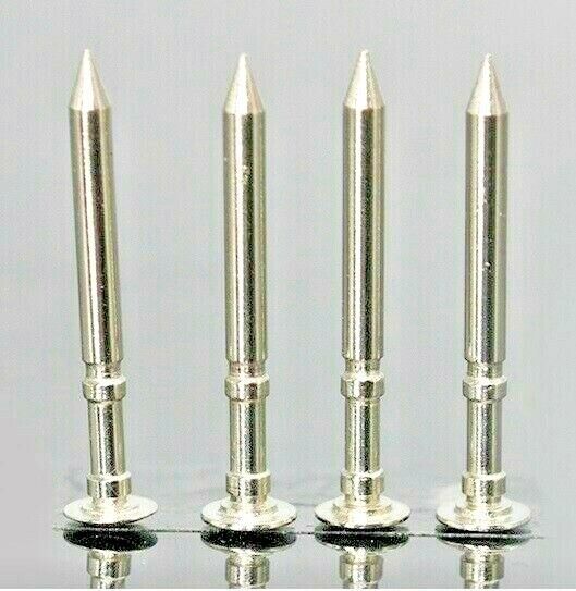 Polished Grooved Axles for Pinewood Derby Cars