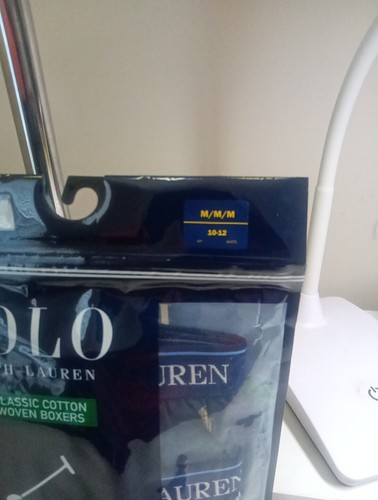 Polo Ralph Lauren Niños Algodón Tejido Boxers Talla M 1 Pack Nuevo - Imagen 4 de 7