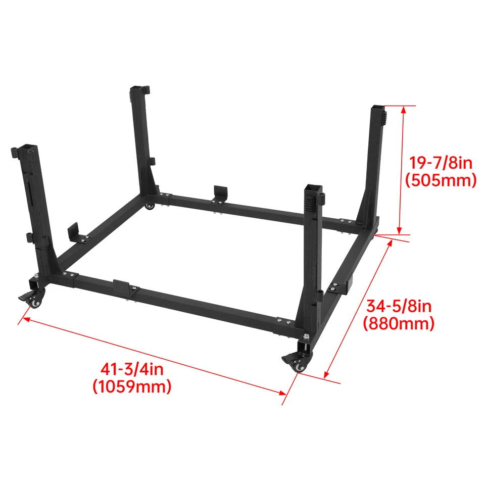 Carro móvil con soporte de puerta para Jeep Wrangler TJ JK JL JT 87-24 Foto 2 de 4