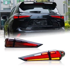 HCmotion For Toyota Highlander 2020-2022 LED Tail light Start UP Animation Smoke