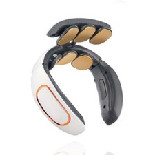 Electric Smart Neck Shoulder Massager Low Frequency Magnetic Pulse Therapy Tool