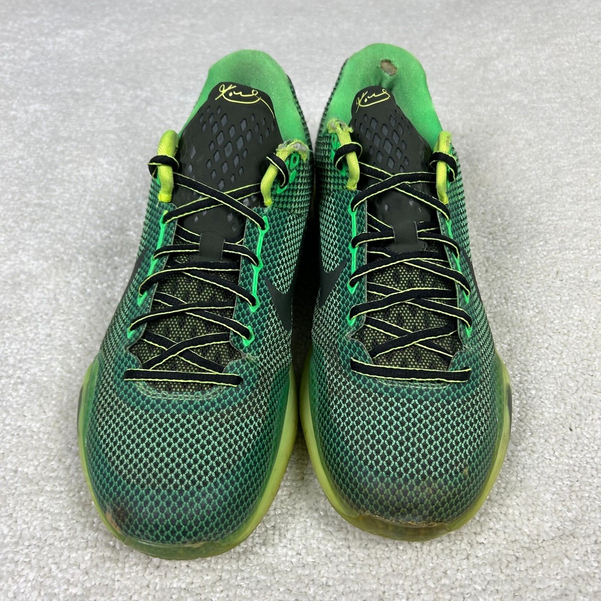 Nike Kobe 10 X Vino Mens 9 Green Shoes 2015 Basketball Sneakers