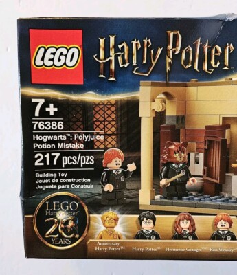 NEW SEALED RETIRED LEGO 76386 Harry Potter Hogwarts Polyjuice