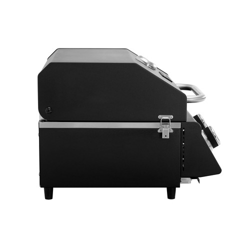 TAINO PLATINUM COMPACT DARK Barbecue de table 2 brûleurs Barbecue à gaz Compact Camping BBQ - Photo 5/10