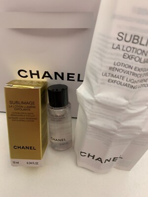 CHANEL SUBLIMAGE Ultimate Light Renerwing Exfoliating Lotion 10ml