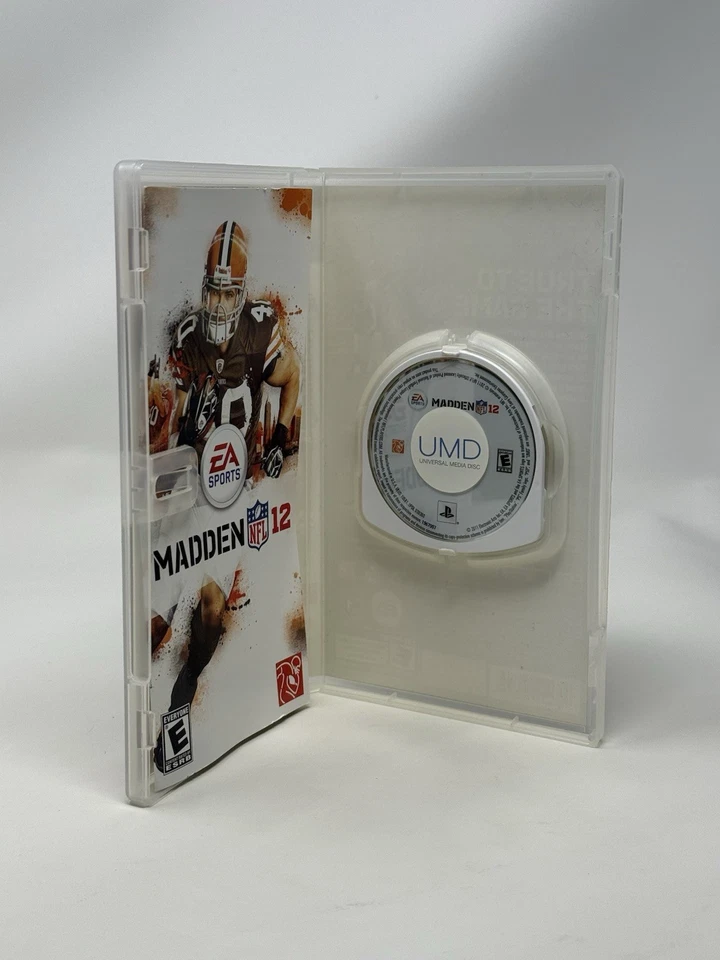 Refurbished Madden NFL 12 Sony PSP Complete CIB Tested Excellent - Image 2 of 4