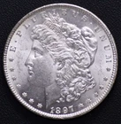 1897 Morgan Dollar Ch UNC