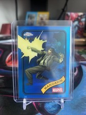2025 Topps Chrome Marvel - Comics - Mandarin #41 - Blue Refractor /299