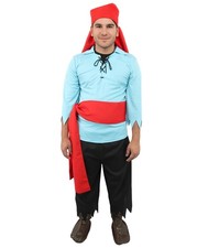 Adult Leg Avenue Men Pillaging Pirate Costume - Authentic Pirate Outfit with Hat