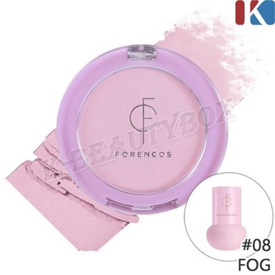 FORENCOS Pure Blusher 5g #08 Fog Melting Powder Face Blusher Silky Matt K-Beauty
