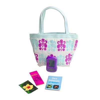 American Girl Kanani Accessories Hawaiian Tote Bag Photo Guide Book Brochure