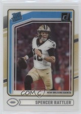 2024 Panini Clearly Donruss Rated Rookie Spencer Rattler #94 1hp7
