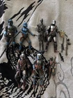 Hasbro Star Wars Lot of Black Series + Vintage Mandalorian Action Figures