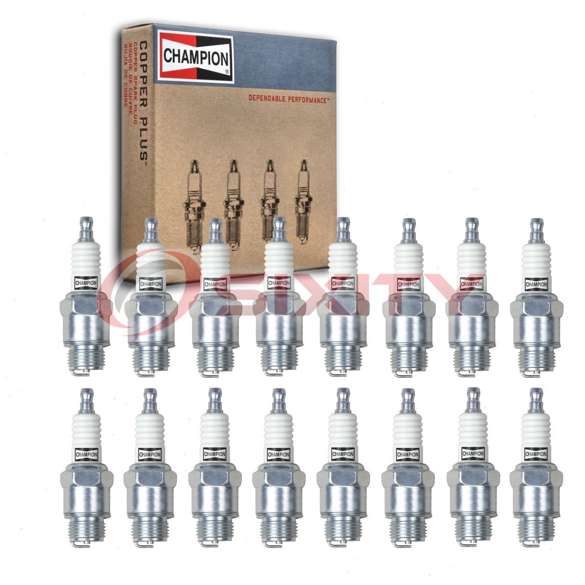 16 pc Champion Industrial Spark Plugs for 1933-1934 Nash Advanced Ignition wq