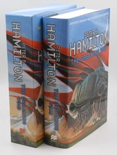 Signed First Edition Hamilton, Peter F. - The Dreaming Void Macmillan hardcover